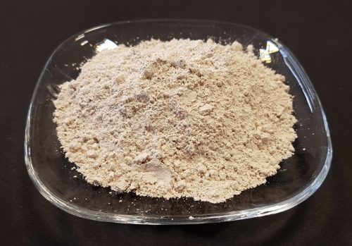 white barite powder