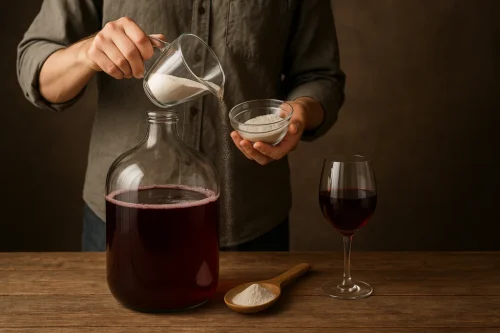 bentonite in wine making